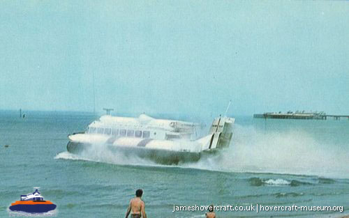 SRN6 with Townsend -   (submitted by The <a href='http://www.hovercraft-museum.org/' target='_blank'>Hovercraft Museum Trust</a>).